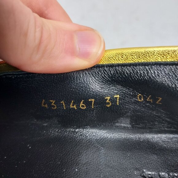 Gucci Jordaan Gold Black Leopard Horsebit Loafer Shoe - Picture 3 of 11